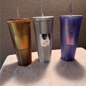 Set of Three Starbucks Tumbler Disneyland Cups ✨ 🆕 ✨